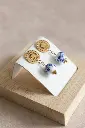 Boucles d'oreilles Rosace