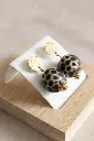 Boucles d'oreilles Léopard