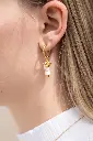 Boucles d'oreilles Abeille