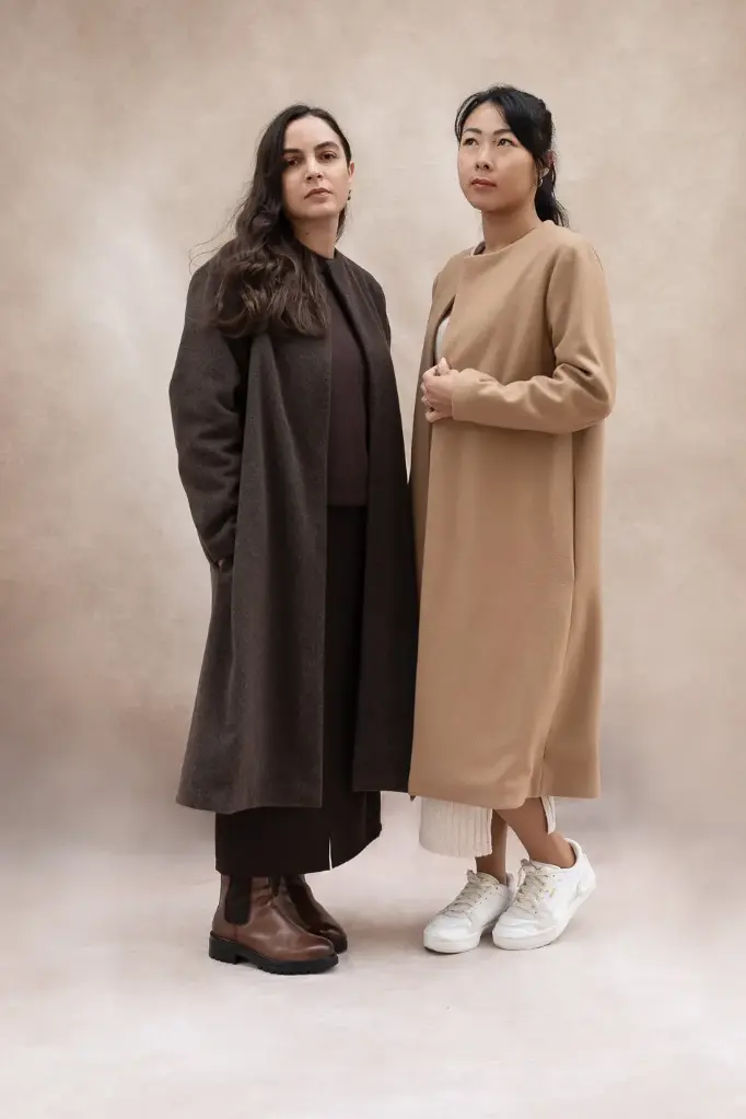 Lilium - manteau long en laine